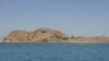 Turkey -- Akhtamar island in Lake Van, site of the 10th century Armenian church of Saint Cross, July 2009.