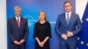 Thaçi e Vuçiq diskutuan për një marrëveshje gjithëpërfshirëse të normalizimit 