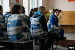 Женская колония в Селезневке (подконтрльная группировке «ЛНР» территория), 2014 год