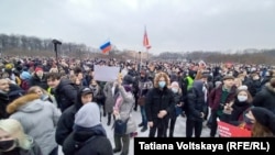 Акция протеста 23 января в Петербурге