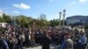 Митинг против назначения мэром Элисты Дмитрия Трапезникова