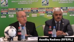 Sepp Blatter və Rövnəq Abdullayev