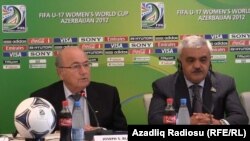 Joseph S. Blatter və Rövnəq Abdullayev