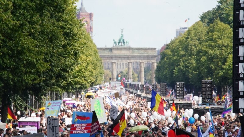 Германската полиција се подготвува за протести против мерките за ковид-19