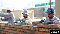 A UNAMA photo of new construction in the Khair Khana area of Kabul. (file photo)