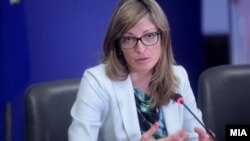 Бугарската министерка за надворешни работи Екатерина Захариева