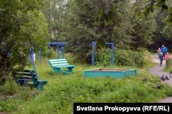 Детская площадка в Медвежьегорске