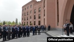 Гостинично-санаторный комплекс «Айат Плейс» в городе Джермук, 29 мая 2015 г. (Фотография - пресс-служба президента Армении