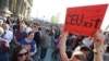 Демонстрация в Будапеште в поддержку ЦЕУ 
