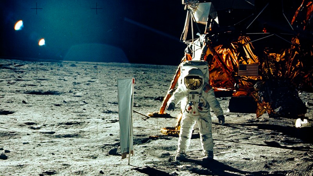 Moon landing fake