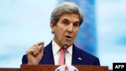 John Kerry vorbind la unibersitatea de tehnologie și educație Ho Și Min, orașul Ho Și Min, 13 ianuarie 2017