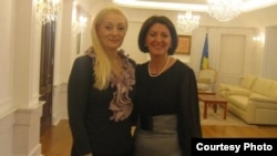 Sanija Murati sa predsednicom Kosova Atifete Jahjaga