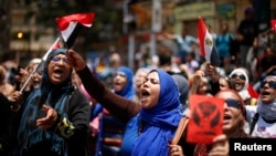 Акция с требованием отставки Мурси на площади Тахрир в Каире 1 июля 