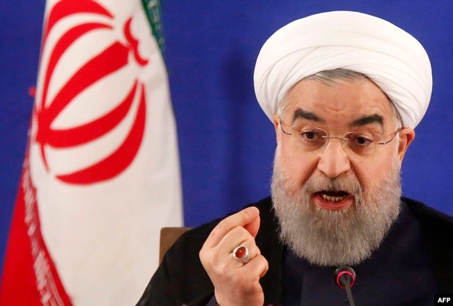 Iranian President Hassan Rohani (file photo)