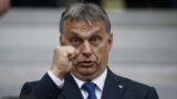 Premierul maghiar Viktor Orban la un meci Ungaria-Austria