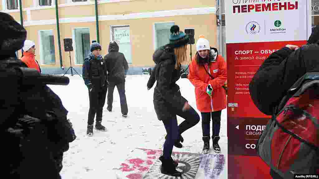 “Олимпия үзгәрешләре” Русиякүләм проекты Казан үзәгенә җылылык бирүче аппарат урнаштырды