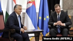 Premijer Mađarske Viktor Orban i predsednik Srbije Aleksandar Vučić