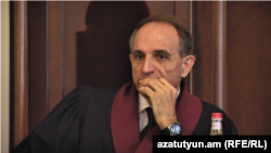 Armenia -- Constitutional Court Judge Hrant Nazarian.
