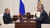 Президент России Владимир Путин и губернатор Новосибирской области Андрей Травников