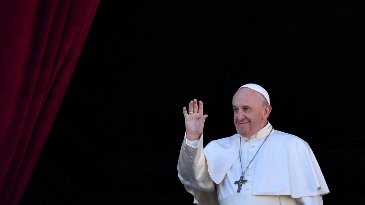Папа Франциск провів службу у Вербну неділю з обмеженою кількістю відвідувачів