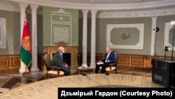 Александр Лукашенко и Дмитрий Гордон. Минск, 5 августа 2020 года