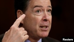 James Comey la audierile de miercuri