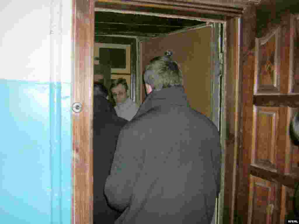 Обыск квартиры журналиста Андрея Шобина, Бабруйск, 27 марта 2008