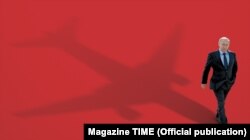 Coperta săptămânalului american „Time” cu imaginea președintelui rus Vladimir Putin după doborârea în Donbas a avionului de pasageri Boeing 777.