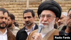 آیت الله علی خامنه‌ای رهبر ایران