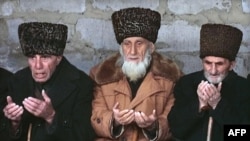 Старейшины на Северном Кавказе, архивное фото