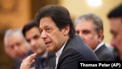 On November 28, Pakistani Prime Minister Imran Khan is expected to lay the foundation stone for construction to begin on the Kartarpura border crossing with India. (file photo)