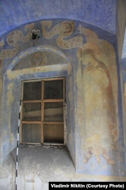 Фрески внутри часовни