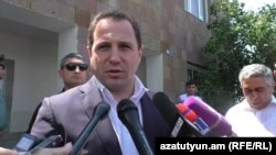 Министр обороны Армении Давид Тоноян, 22 июля 2018 г. 