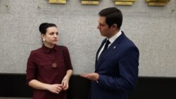 Екатерина Муранова с адвокатом Робертом Осяном