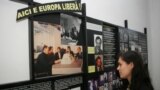 Sala Memorialului dedicată activității Radio Europa Liberă