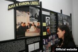 Sala dedicată Europei Libere la Memorialul de la Sighet