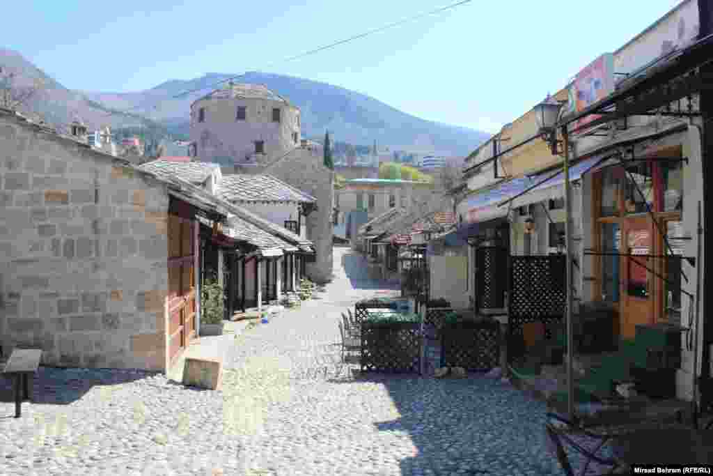 Stari grad, Mostar, april 2020