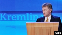 Пресс-секретарь президента России Дмитрий Песков. Москва, 20 декабря 2012 года.