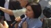 Maia Sandu: în spatele contramanifestației de astăzi se află „guvernarea coruptă” și „ortacii agresivi” trimiși de aceasta