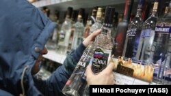 In Russia, people often seek out cheaper, bootleg options to store-bought vodka. (file photos)