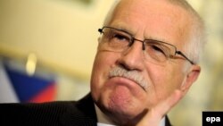 Czech President Vaclav Klaus's second and final term ends on March 7.