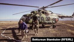 Вертолет Вооруженных сил Кыргызстана. Иллюстративное фото.
