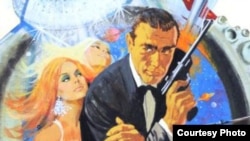 پوستر فیلم «الماس های ابدی هستند» با بازی شون کانری در نقش جیمز باند