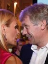 Дмитрий Песков с Татьяной Навкой