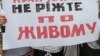 Акція протесту проти укрупнення районів під Верховною Радою. Київ, 14 липня 2020 року