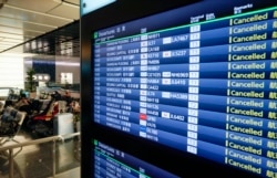 Аэропорт в Токио: все рейсы отменены из-за коронавируса. 14 апреля 2020