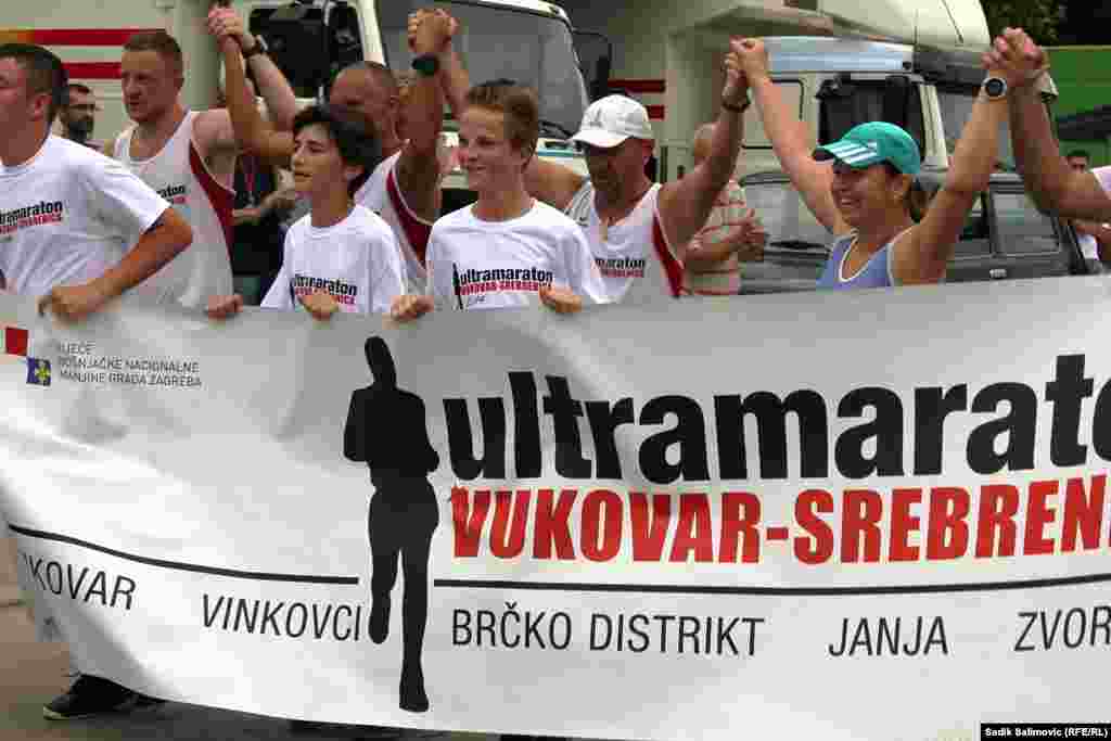 Doček ultramaratonaca iz Vukovara