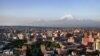 Sunrise over Yerevan on the morning of May 3, one day after thousands of people heeded Pashinian&#39;s call for a general strike and civil disobedience, paralyzing life in the capital.