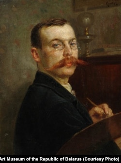 Янкель Кругер. Аўтапартрэт. 1899 г.