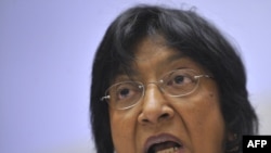 Navi Pillay, UN high commissioner for human rights: "I hesitate to condemn a democratic vote..."